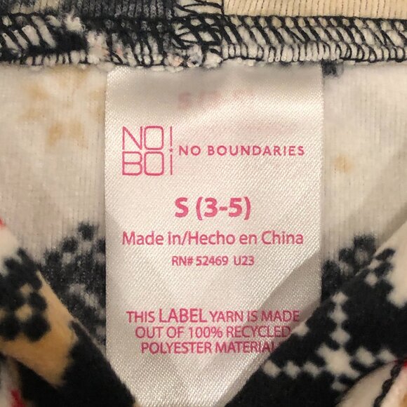 No Boundaries Women's Christmas Reindeer Plush Pullover Hoodie - Picture 14 of 14